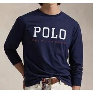 NWT Polo by Ralph Lauren Men's Long Sleeve Navy